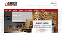 Desktop Screenshot of moscovicbuilding.com